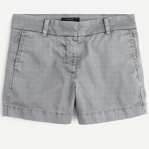 Jcrew grey 4 inch chino shorts